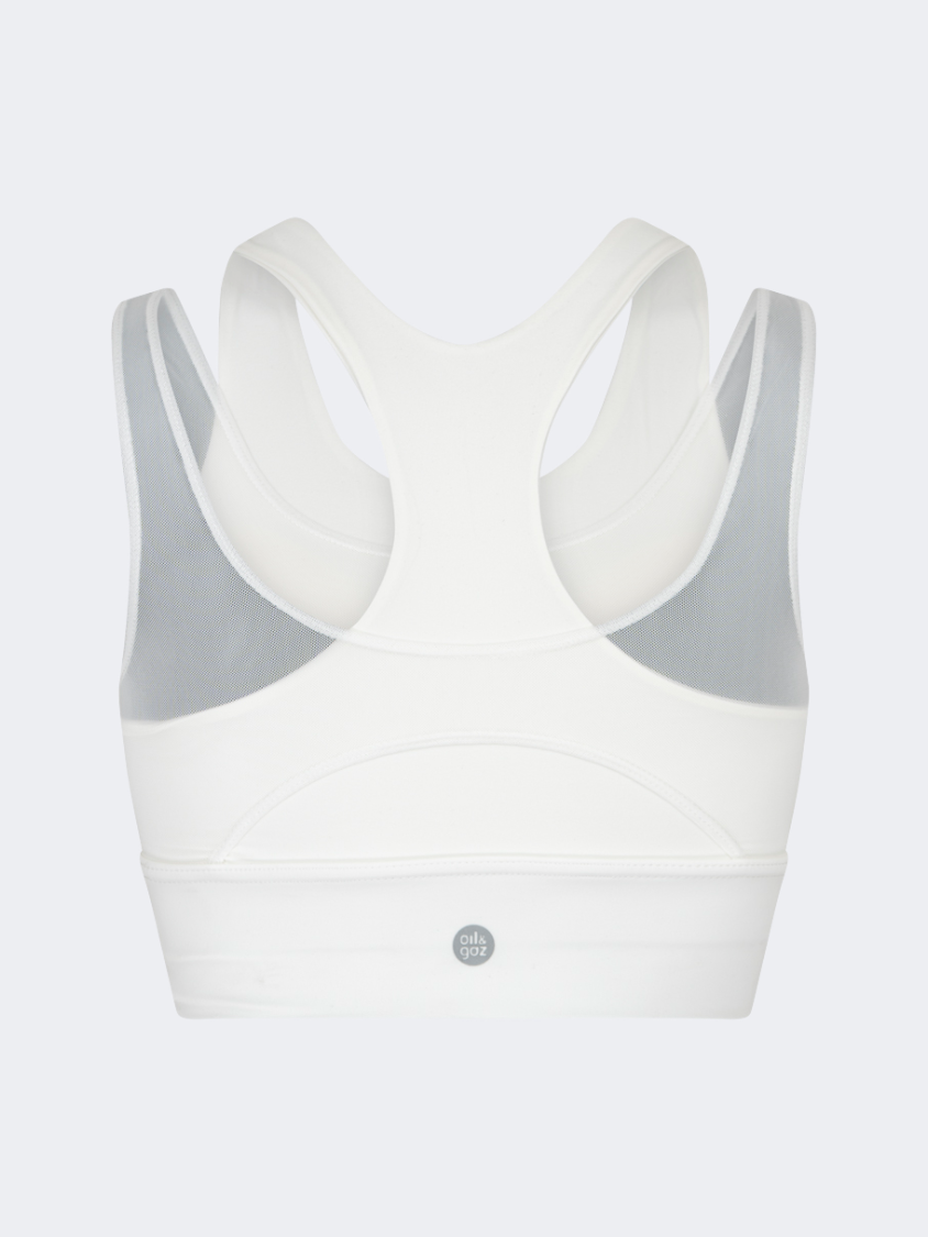Oil&amp;Gaz Lightweight Women Training Bra White