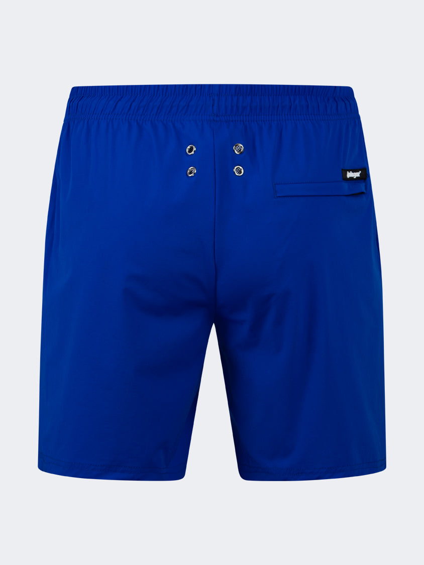 Oil And Gaz Breathable Men Beach  Swim Short Royal Blue