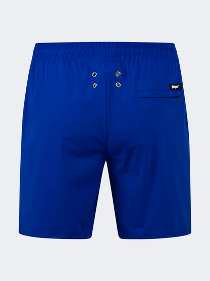 Oil And Gaz Breathable Men Beach  Swim Short Royal Blue