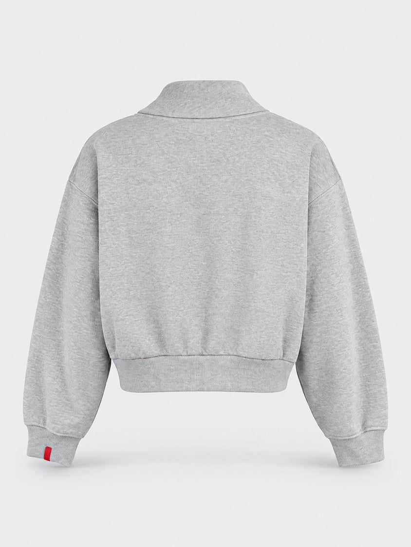 Oil &amp; Gaz Warm Women Lifestyle  Pullover Grey