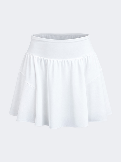 Oil &amp; Gaz Sporty Women Lifestyle Sports Skirt White
