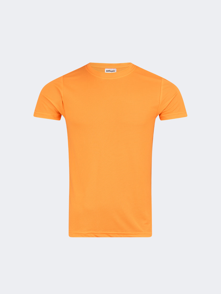 Oil And Gaz Lightweight Men Multisport T-Shirt Orange Fluo