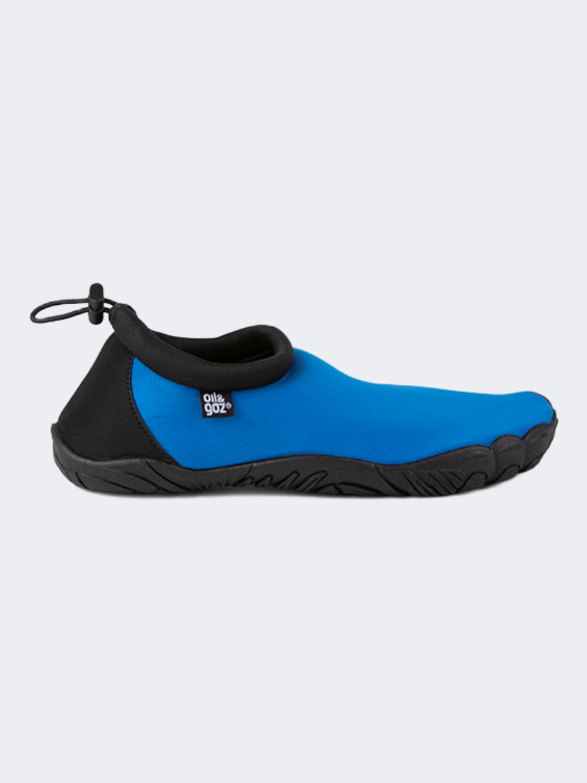 Oil And Gaz Slip-On Unisex Beach Aqua Shoes Royal Blue