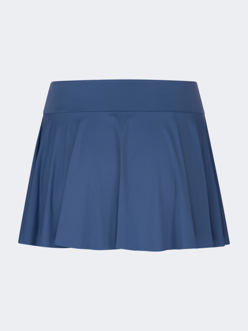 Oil And Gaz Flexible Women Beach Skirt Navy