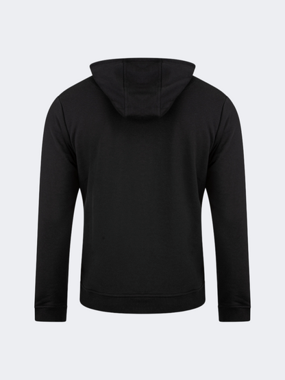 Oil And Gaz Looped Men Lifestyle Hoodie Black