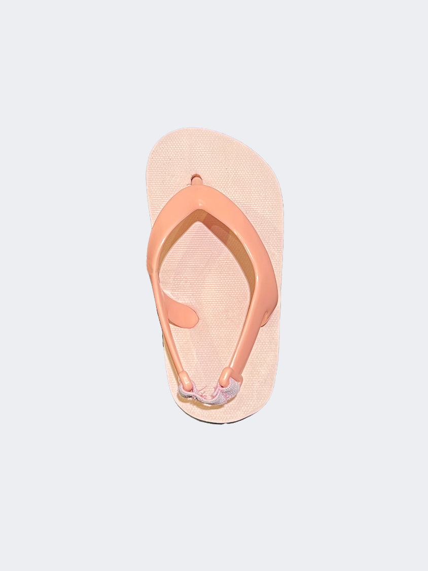 Oil And Gaz Sheet Baby Infant Beach Slippers Pink