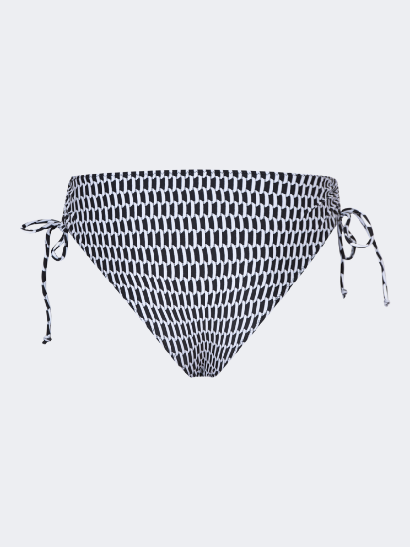 Oil And Gaz Comfortable Women Beach Bottom Black/White