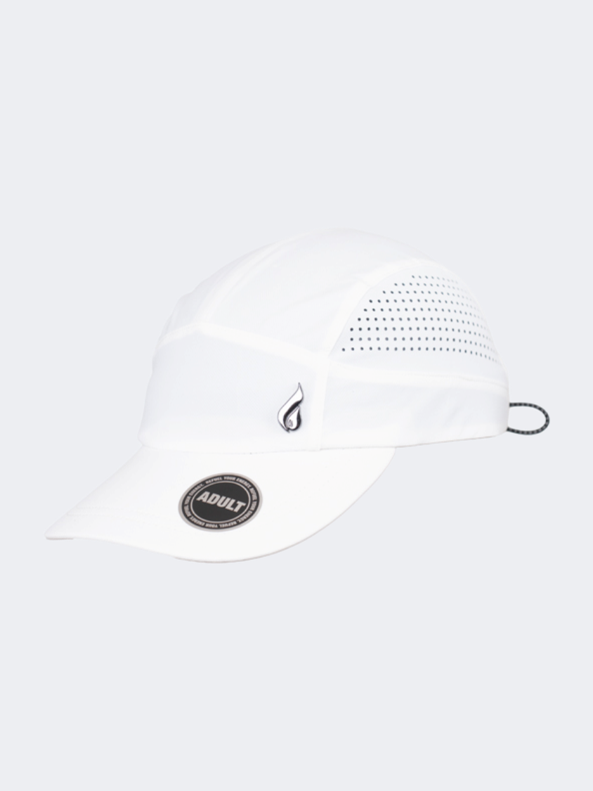 Oil And Gaz Comfortable Unisex Lifestyle Flat Brim Cap White