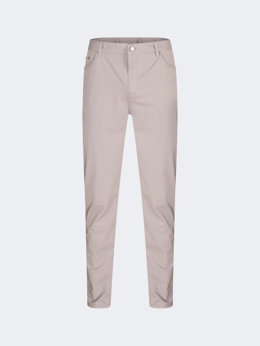 Oil And Gaz Straight-Cut Men Lifestyle 5 Pockets Pant Greige