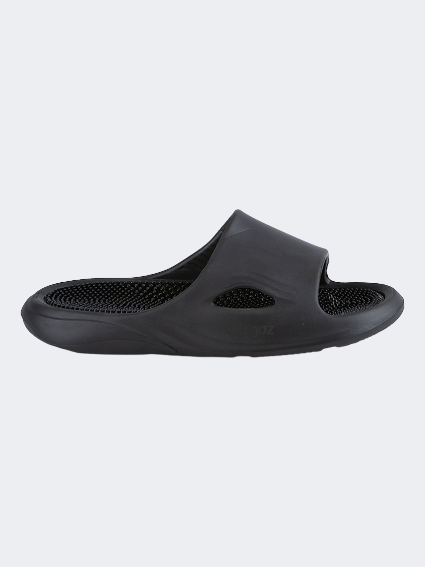 Oil&amp;Gaz Relaxed Unisex Beach Slide Black