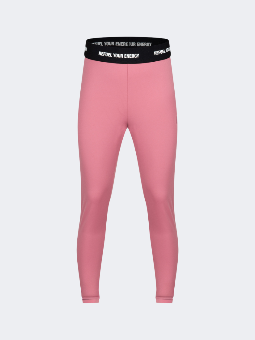 Oil&amp;Gaz Fitted Kids-Girls Lifestyle Tight Pink