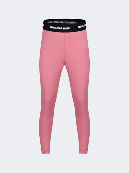 Oil&amp;Gaz Fitted Kids-Girls Lifestyle Tight Pink