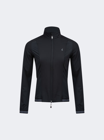 Oil And Gaz Softshell Women Lifestyle Jacket Black