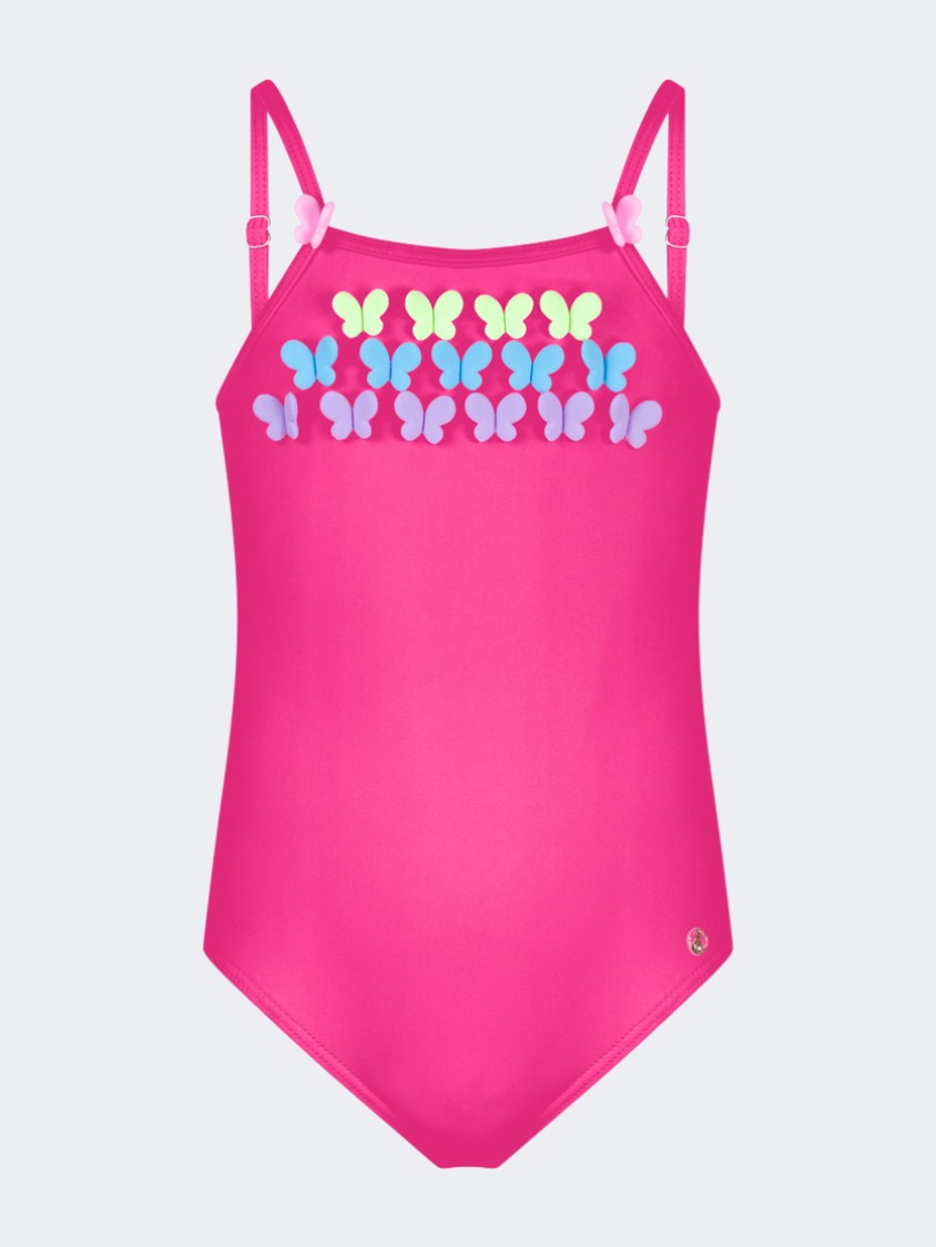 Oil And Gaz Elegant Kids-G Beach Monokini Fushia