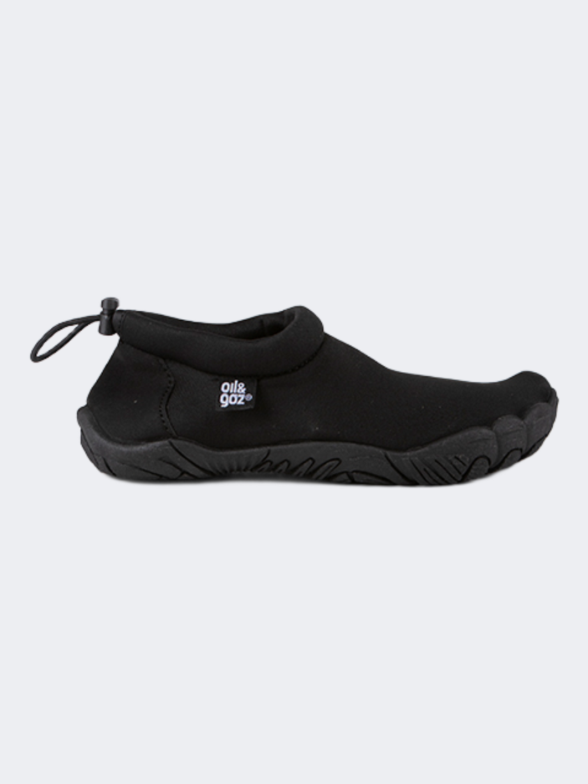 Oil And Gaz Slip-On Kids Beach Aqua Shoes Black