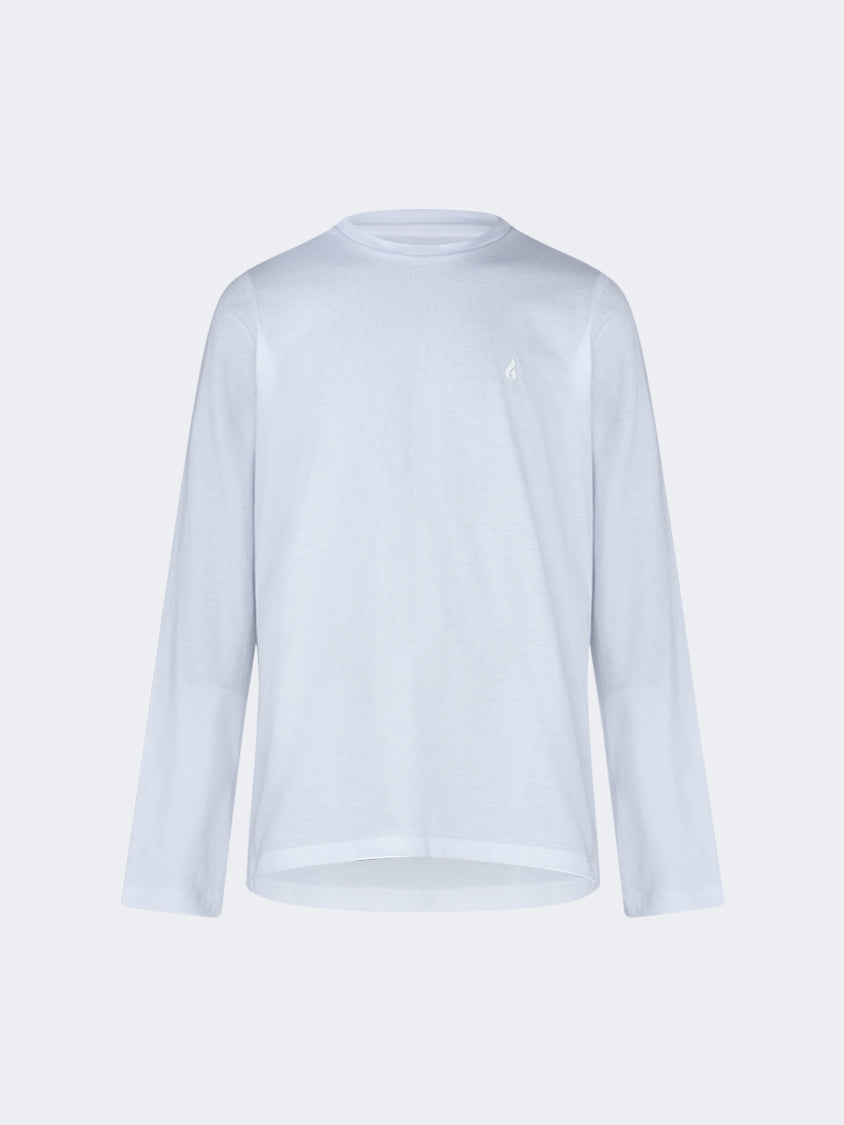 Oil And Gaz Classic Kids Lifestyle Long Sleeve White