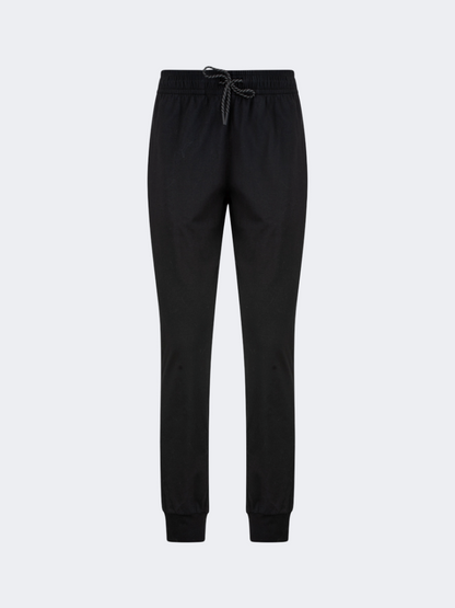 Oil And Gaz Cuffed Leg Women Lifestyle Pant Black Glws04