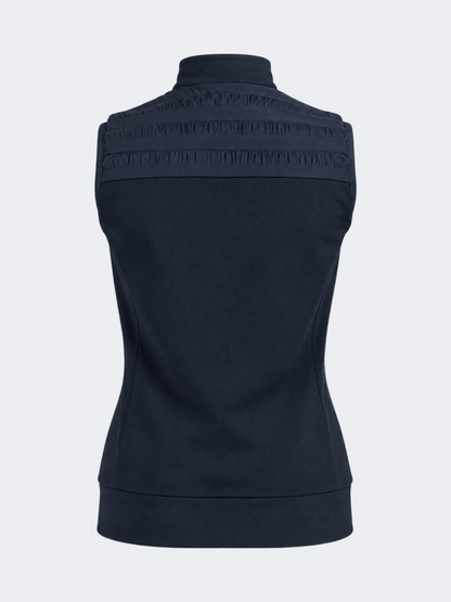 Oil And Gaz Chic Women Lifestyle Filling Vest Navy