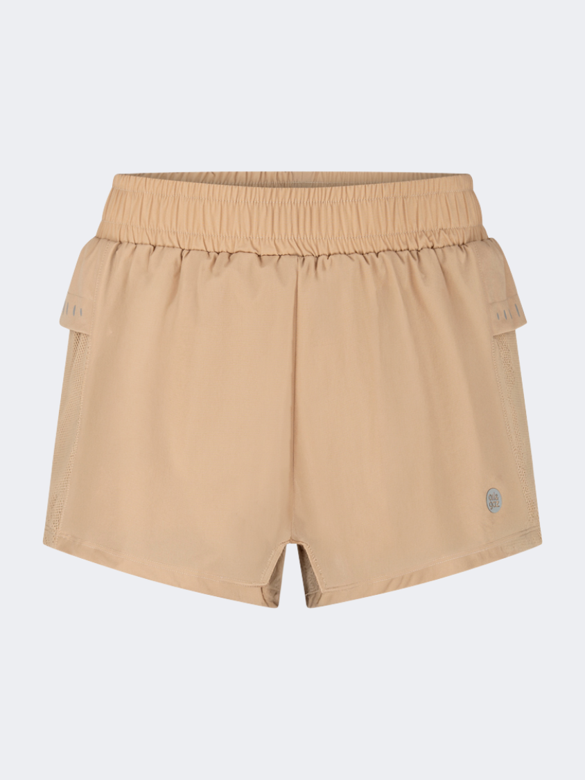 Oil&amp;Gaz Breathable Women Training Short Begie