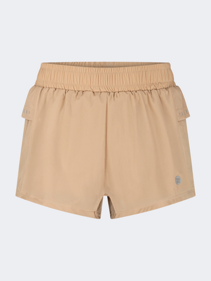 Oil&amp;Gaz Breathable Women Training Short Begie