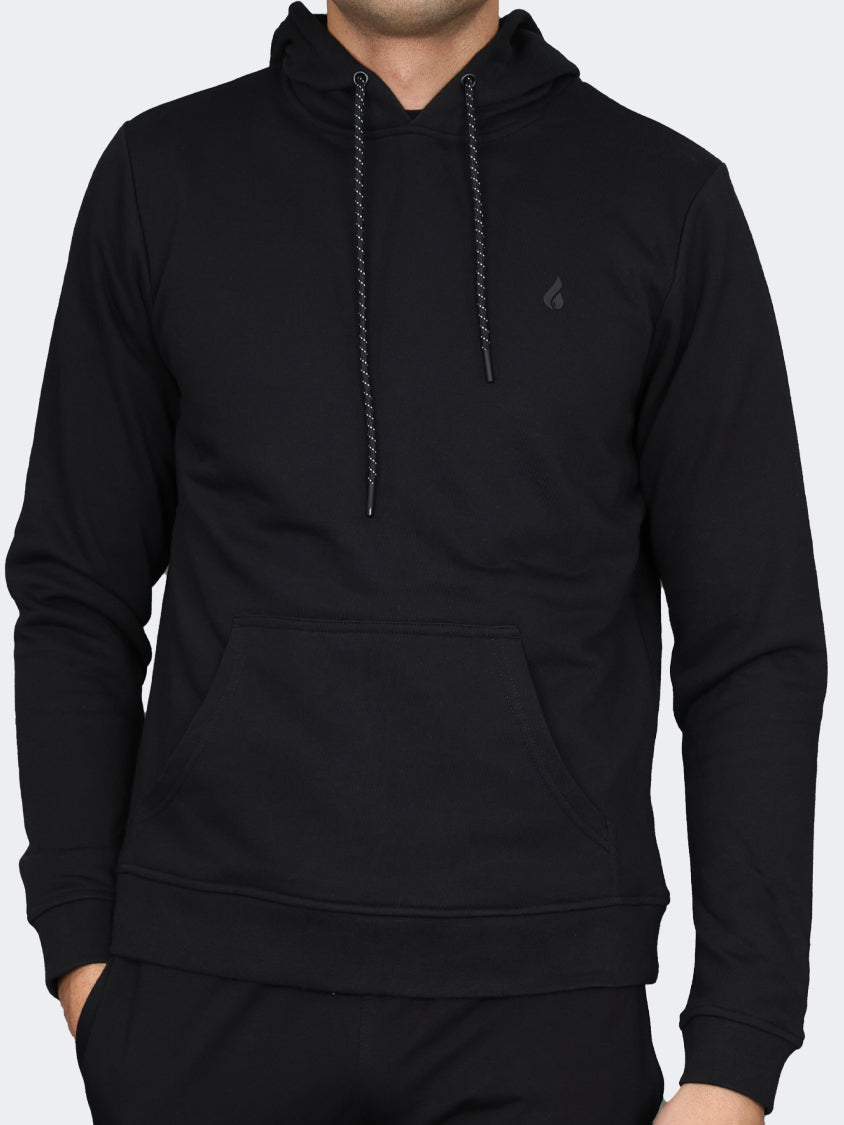 Oil And Gaz Plain Men Lifestyle Hoody Black