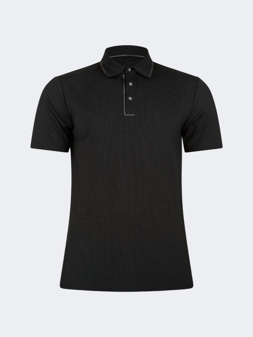 Oil And Gaz Timeless Men Lifestyle Polo Shirt Blite