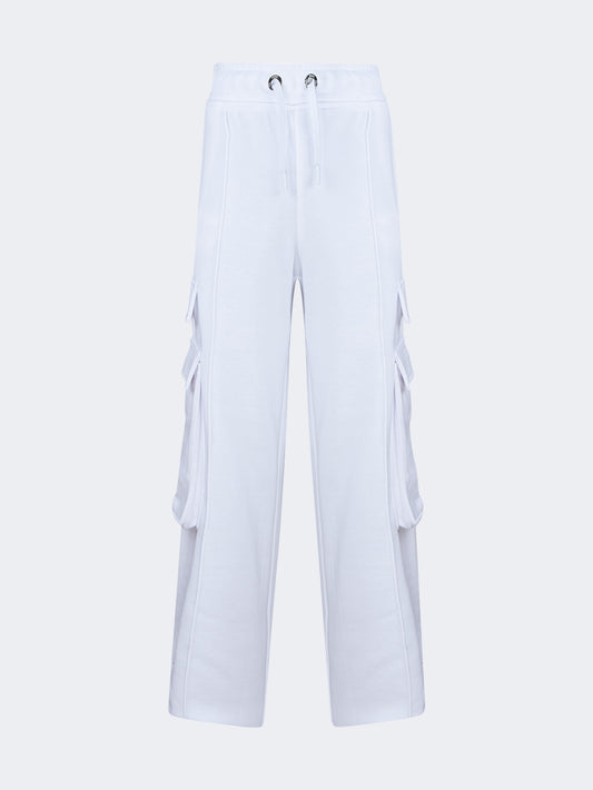Oil & Gaz Casual Kids-Girls Lifestyle Cargo Pant White