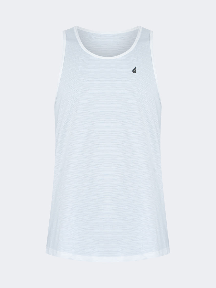Oil And Gaz Lightweight Men Training Tank White