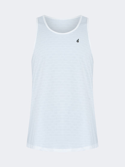 Oil And Gaz Lightweight Men Training Tank White
