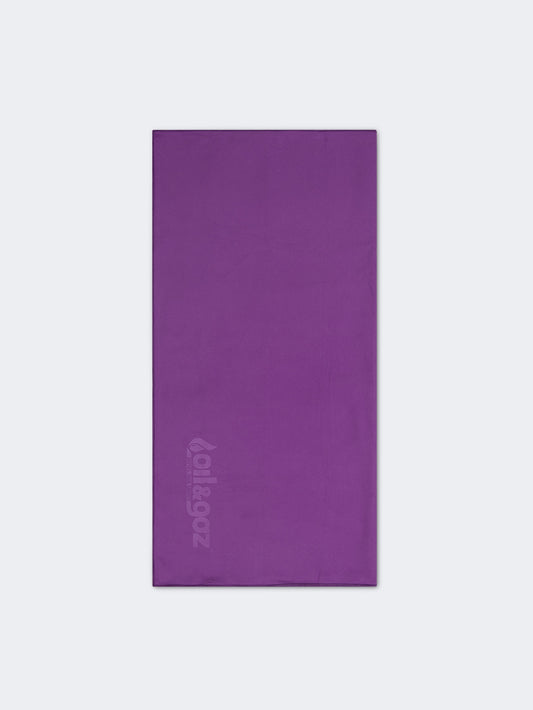 Oil & Gaz Rubber Bag Women Lifestyle Microfiber Towel Purple