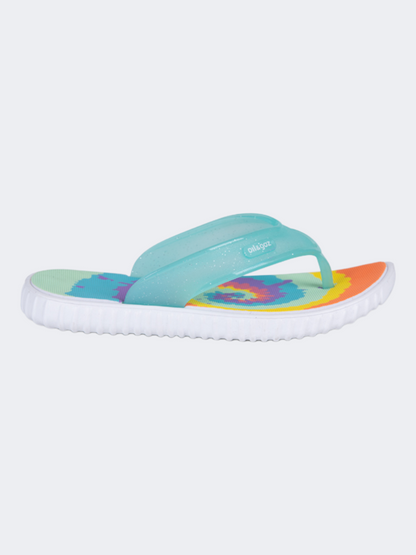 Oil And Gaz Colorful Kids-Boys Beach Flip-Flop Slipper Multicolor