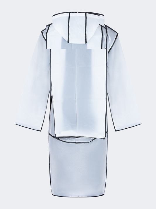 Oil & Gaz Waterproof Women Lifestyle Jacket Transparent/Black