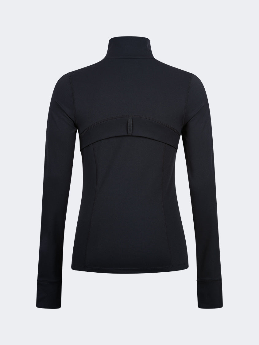 Oil And Gaz Sporty Women Training Long Sleeve Black