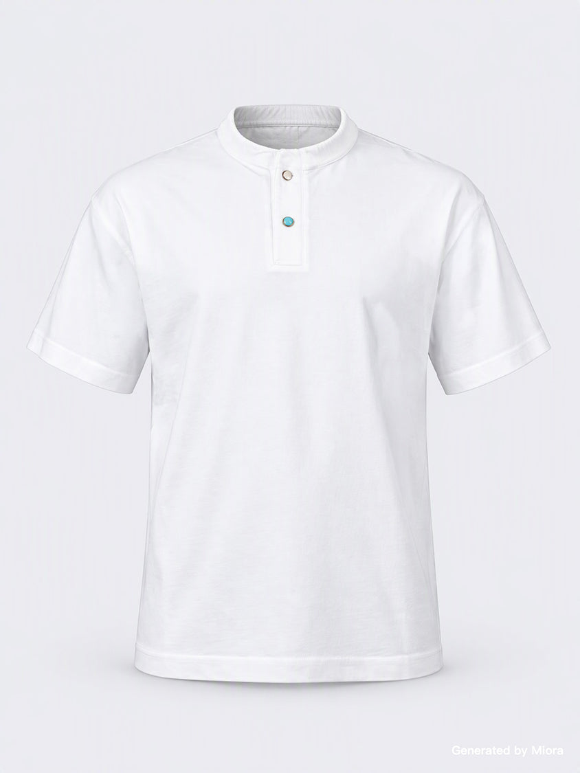 Oil &amp; Gaz Everyday Men Lifestyle T-Shirt White