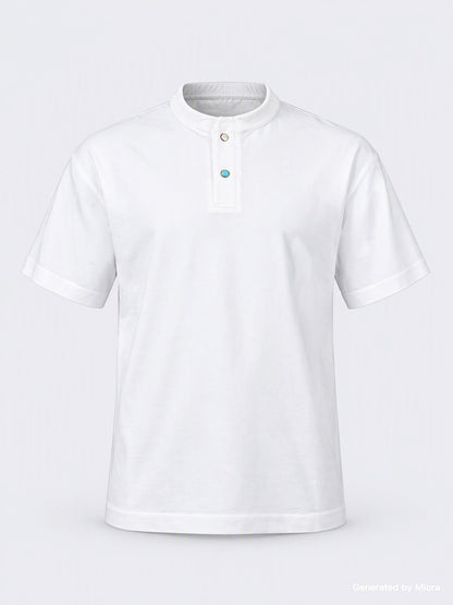 Oil &amp; Gaz Everyday Men Lifestyle T-Shirt White