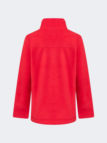 Oil&amp;Gaz Warm Kids-Boys Skiing 1/4 Zip Fleece Red