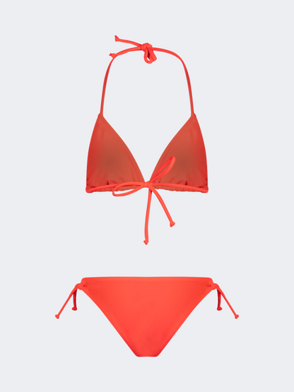 Oil And Gaz Flattering Kids-G Beach Bikini Set Fire Red