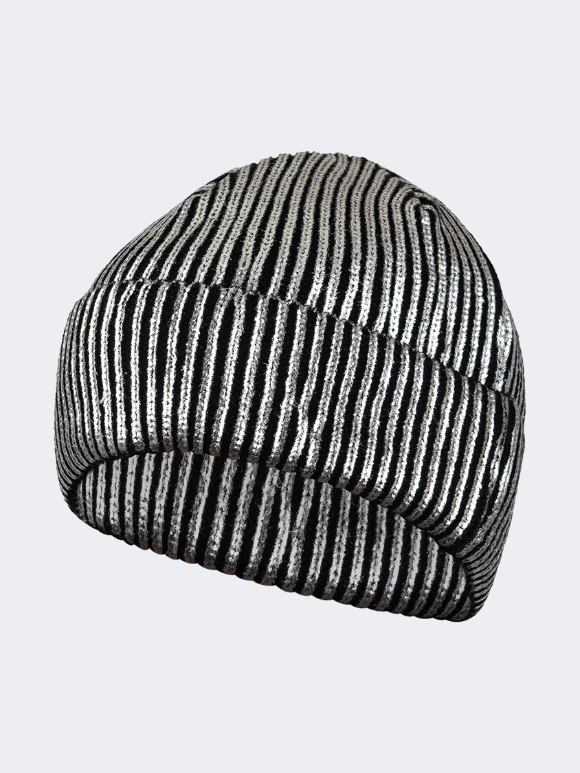 Oil And Gaz Cozy Unisex Lifestyle Beanie Silver/Blck