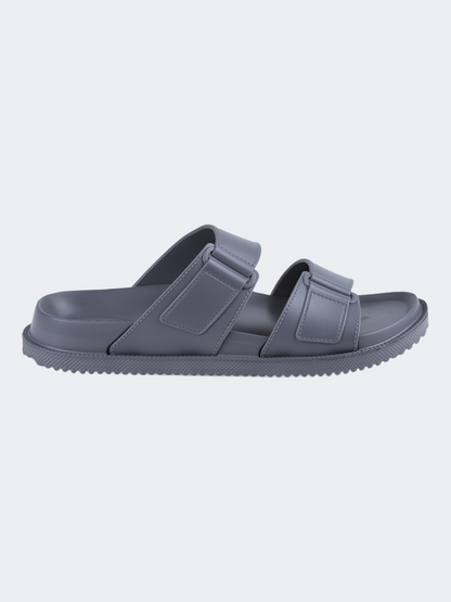 Oil&amp;Gaz Comfortable Men Lifestyle Slide Grey