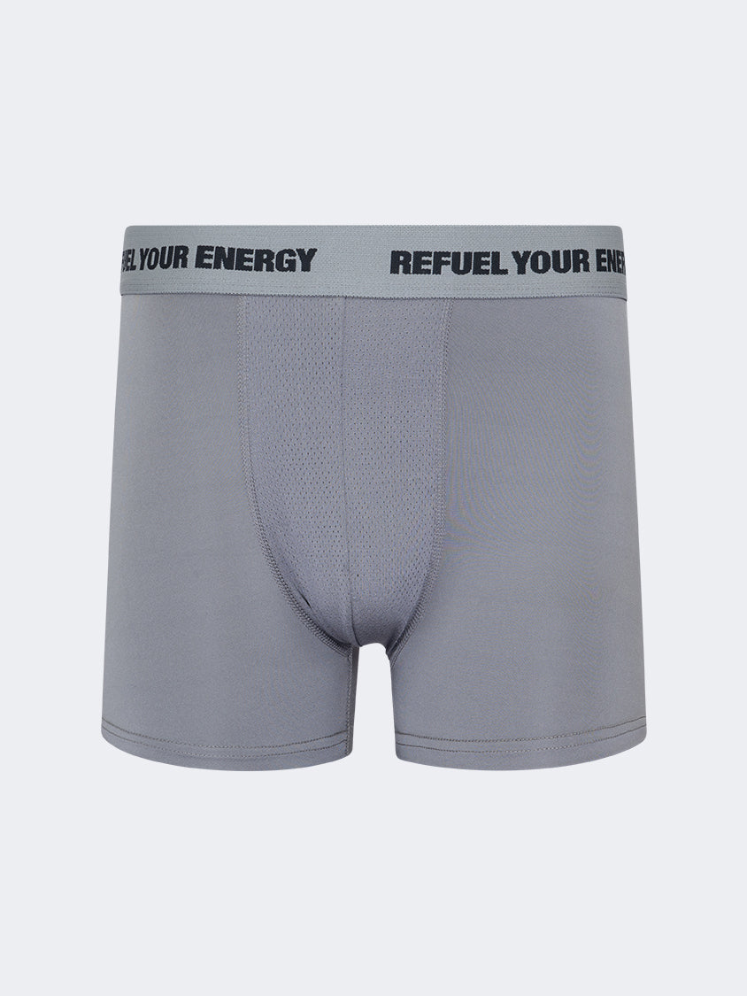 Oil And Gaz Swift Men Underwear Boxers Grey/Blue/Black