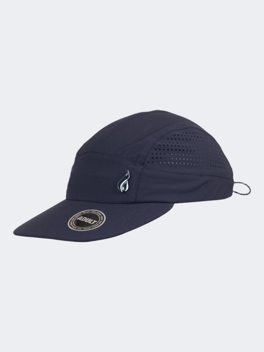 Oil And Gaz Comfortable Unisex Lifestyle Flat Brim Cap Navy