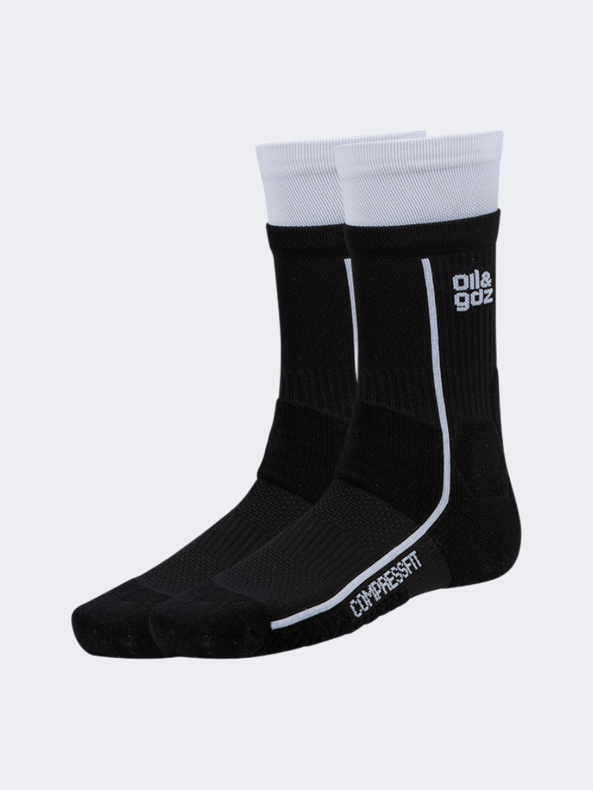 Oil And Gaz Comfy Unisex Life Style Socks Black
