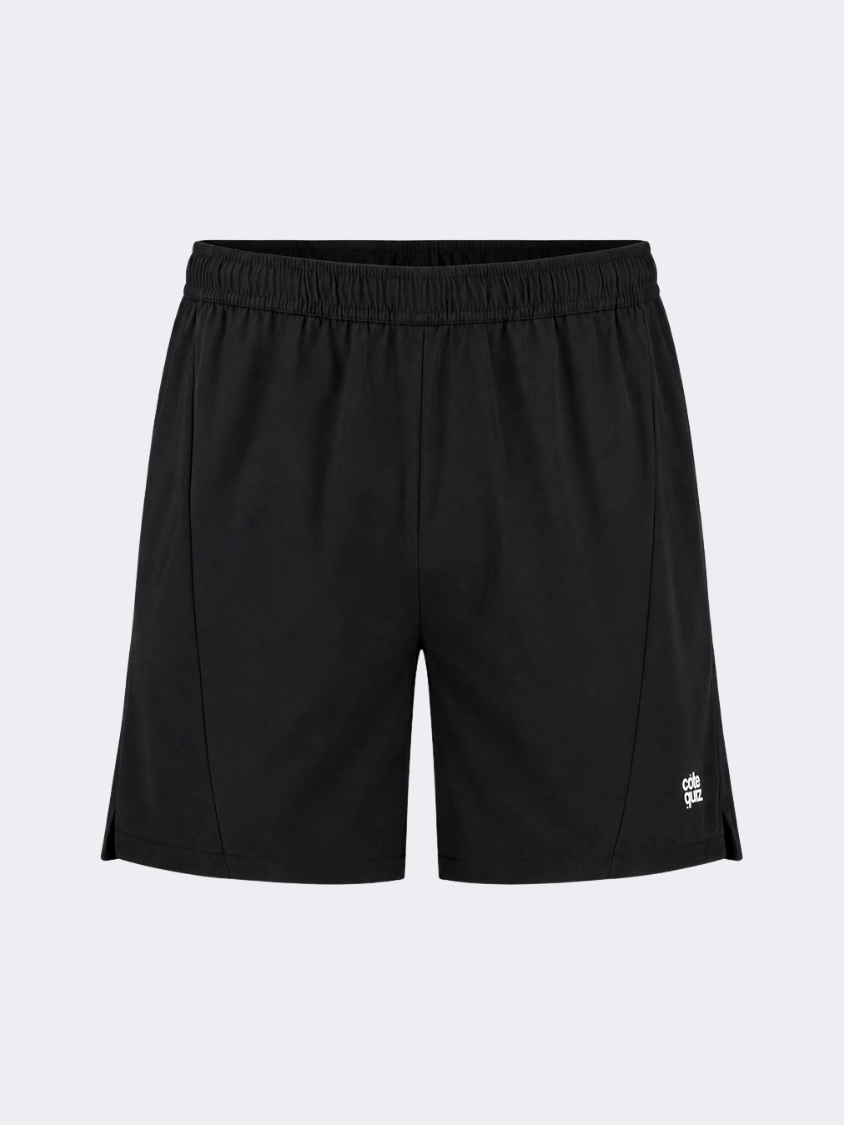 Oil &amp; Gaz Regular Men Training Side Stripe Short Black
