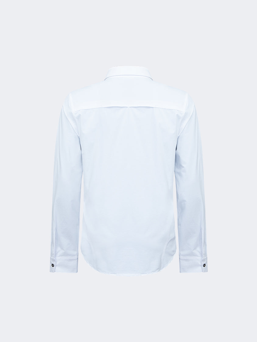 Oil And Gaz Convertible Unisex Hiking Shirt White