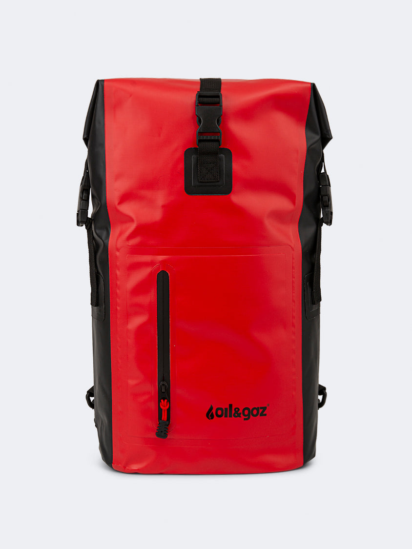 Oil And Gaz Durable Unisex Lifestyle Water Proof Bag Red