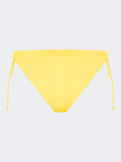Oil And Gaz Comfortable Women Beach Tie Side Bottom Yellow