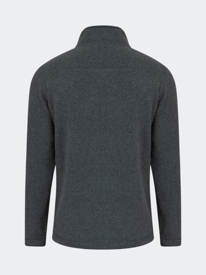 Oil&amp;Gaz Soft Men Skiing Full Zip Fleece Grey