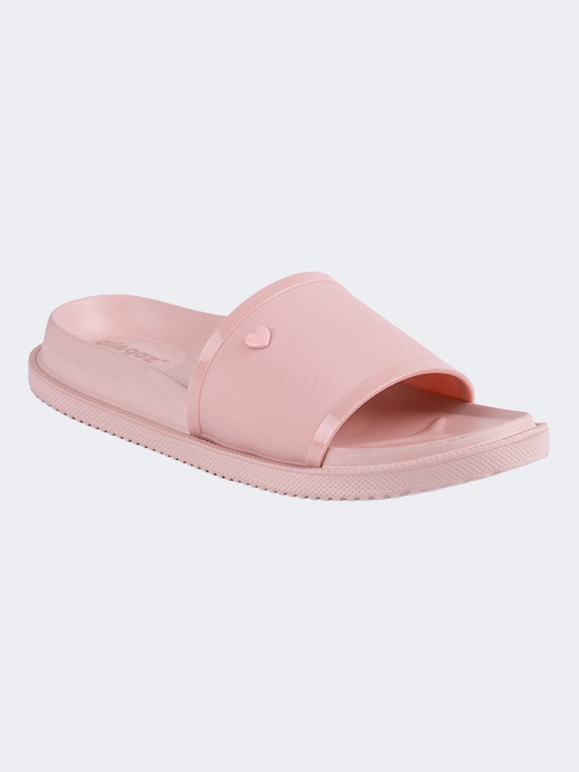 Oil&amp;Gaz Comfortable Women Lifestyle Slide Beige