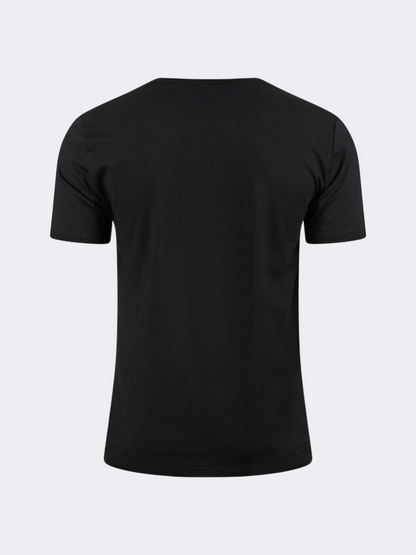 Oil And Gaz Basic Men Lifestyle T-Shirt Black
