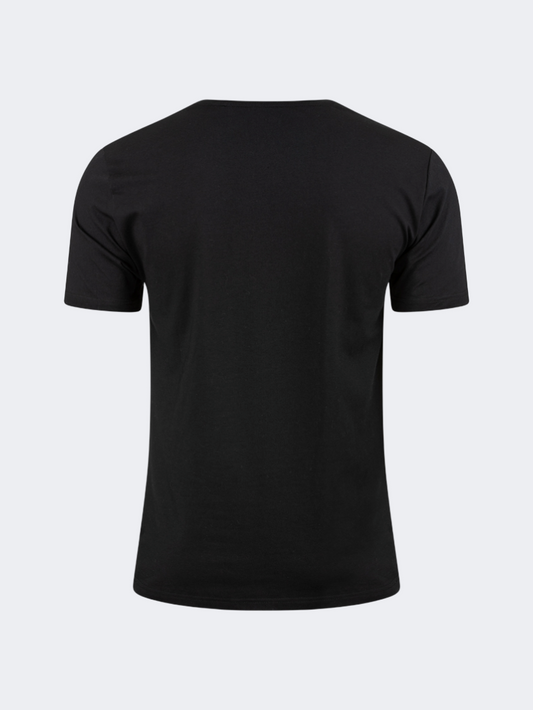 Oil & Gaz Basic Men Lifestyle T-Shirt Black
